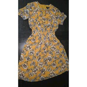 TAHARI Arthur S. Levine Womens Designer Floral Spring Dress Size 4 HL8